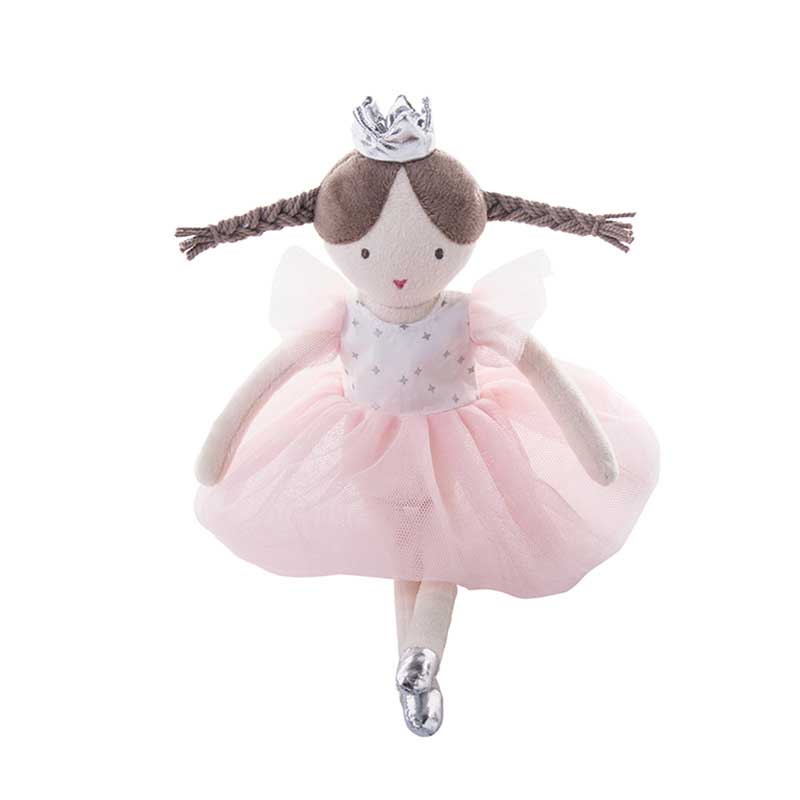 New Princess Doll Soft Plush Toys Pink Ballet Girl Cute Girl Skirt Doll Kids Stuffed Toys for Children Birthday Gifts