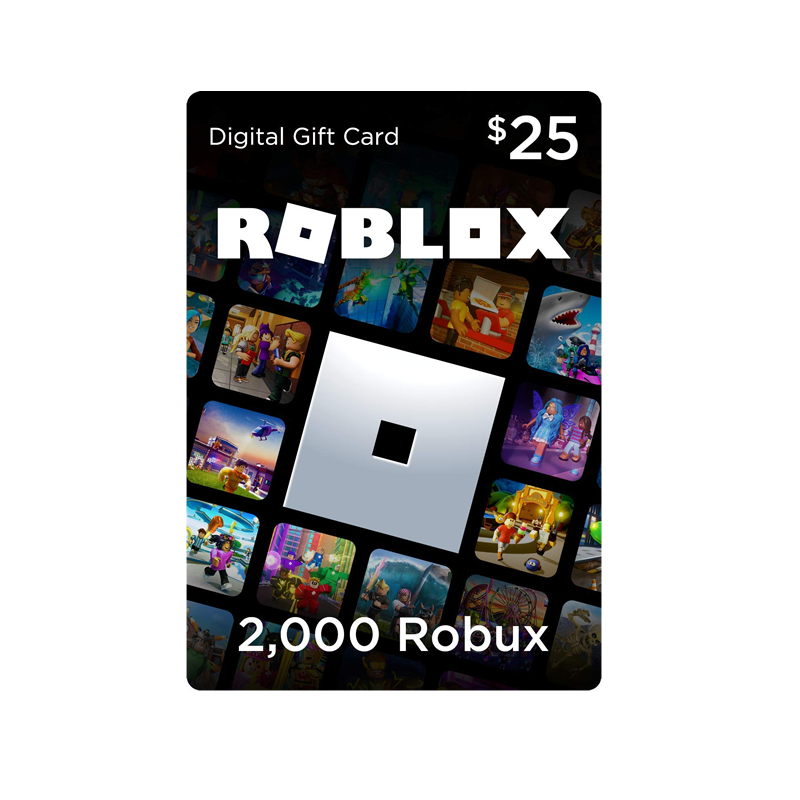 Roblox Digital Gift Card - 2,000 Robux [Includes Exclusive Virtual Item] [Online Game Code]